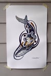  ORIGINAL PRINT WHALE