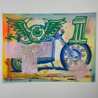 Custom Painted Chopper Print #4