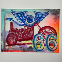 Custom Painted Chopper Print #6