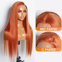 Image 1 of  Ginger 13"X4" Lace Front Straight Wig