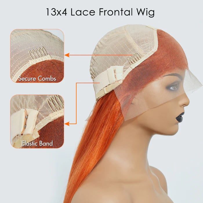 Image of  Ginger 13"X4" Lace Front Straight Wig