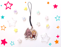 Image 3 of Fullmetal Alchemist Elric Brothers Mini Acrylic Charm