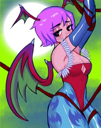 Image 1 of Lilith Darkstalkers Print