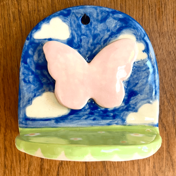 image of butterfly wall hanger