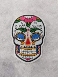 Image 1 of Sugar Skull White Patch