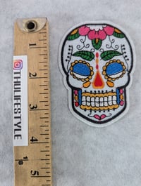 Image 2 of Sugar Skull White Patch