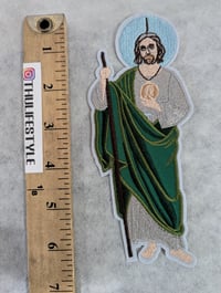 Image 2 of Jesus Patch  (Green) 