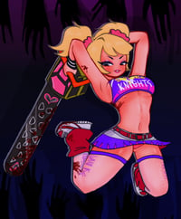 Image 1 of Lollipop Chainsaw Juliet Print