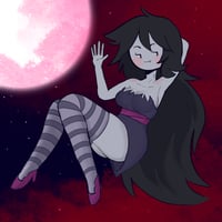 Image 1 of Marceline Adventure time Print