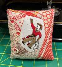 Image 3 of Cowboy Embroidered Pincushion