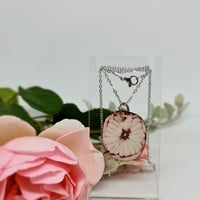 Image 1 of Enamel Pendant - Floral Nature Lover (EJ061)