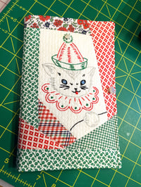 Image 1 of Kitty Cat Clown Large Notebook