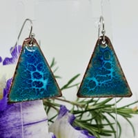Image 1 of Enamel Earrings - The Crackles (EJ084)