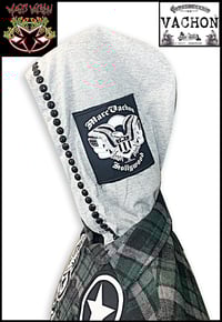 Image 4 of Marc Vachon Custom 2025 Flame Label Series Greenie Hooded Size Med
