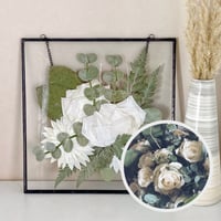 Image 4 of Square frame - Wedding Bouquet Preserved 