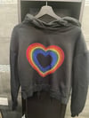 Millington Black Heart Sweatshirt
