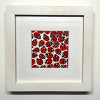 Image 1 of Ladybug Mini Original Pen&Ink Drawing - SOLD