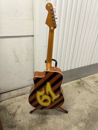 Image 4 of DUANE PETERS ACOUSTIC/ELECTRIC FENDER GUITAR 