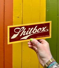 Shitbox Bumper Sticker