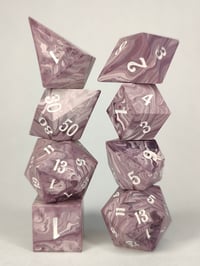 Image 3 of Lilac Veil<br>8 Piece Polyhedral Set