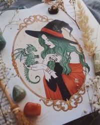 Image 4 of Dragon Witch Print