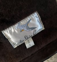 Image 11 of Ladies Vintage Merlin Sheep Skin Brown Coat UK Size M