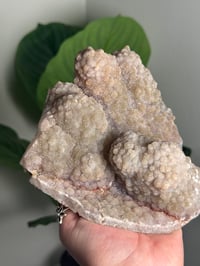 Image 3 of SELF STANDING SPARKLY APOPHYLITE STALACTITES -INDIA- B