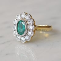 Image 5 of D HEIRLOOM EMERALD RING