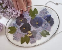 Image 4 of Oval frame - Wedding Bouquet Preserved