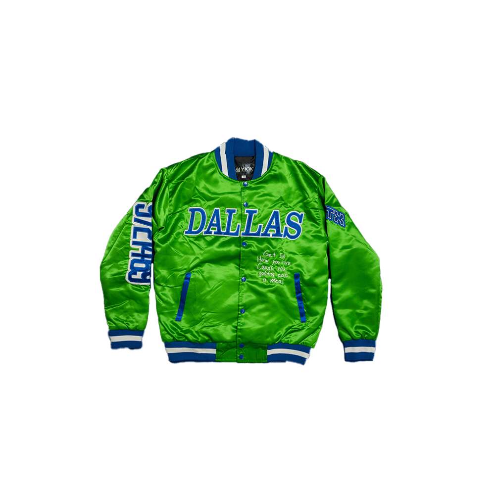 Image of Green Dallas City Collab Jacket