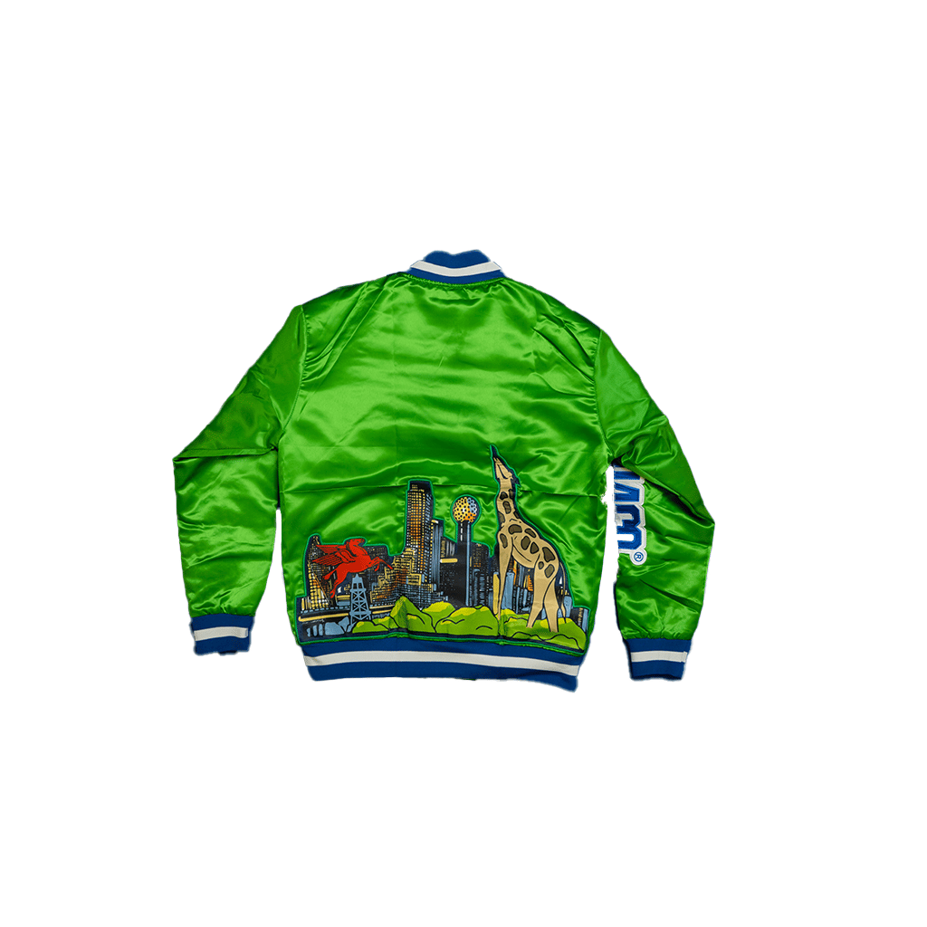 Image of Green Dallas City Collab Jacket