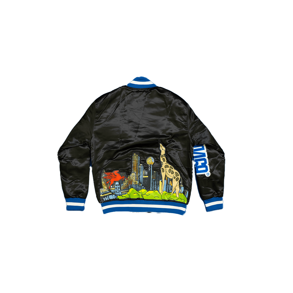 Image of Black Dallas City Collab Jacket 