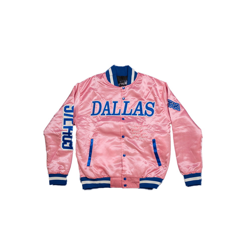 Image of Pink Dallas City Collab Jacket