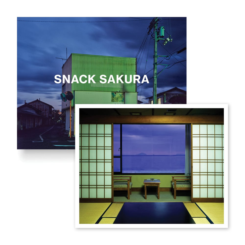 Image of SNACK SAKURA. New Book!  Plus limited edition print. Shipping in April 2025!