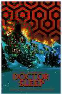 Image 2 of DOCTOR SLEEP - 11 x 17 Limited Edition Giclee Poster Print