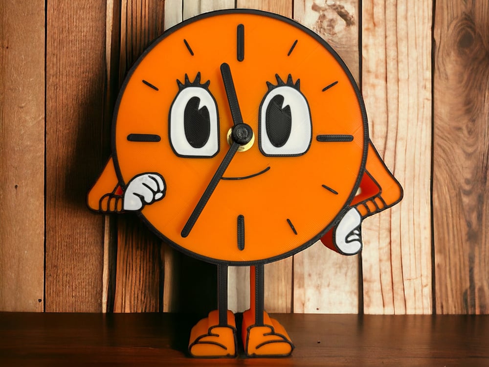 Image of Miss Minutes Loki Clock - Marvel-Inspired  Wall and Desk clock, TVA Time Variance Authority Wall ...