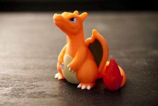 Image of Charizard Fire Minifigure 3D printed (Mini - 1 Inch) Pokemon Collectible charmander charmeleon fi...