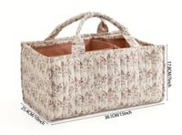 Image 4 of Large Capacity Diaper Storage Bag - Foldable