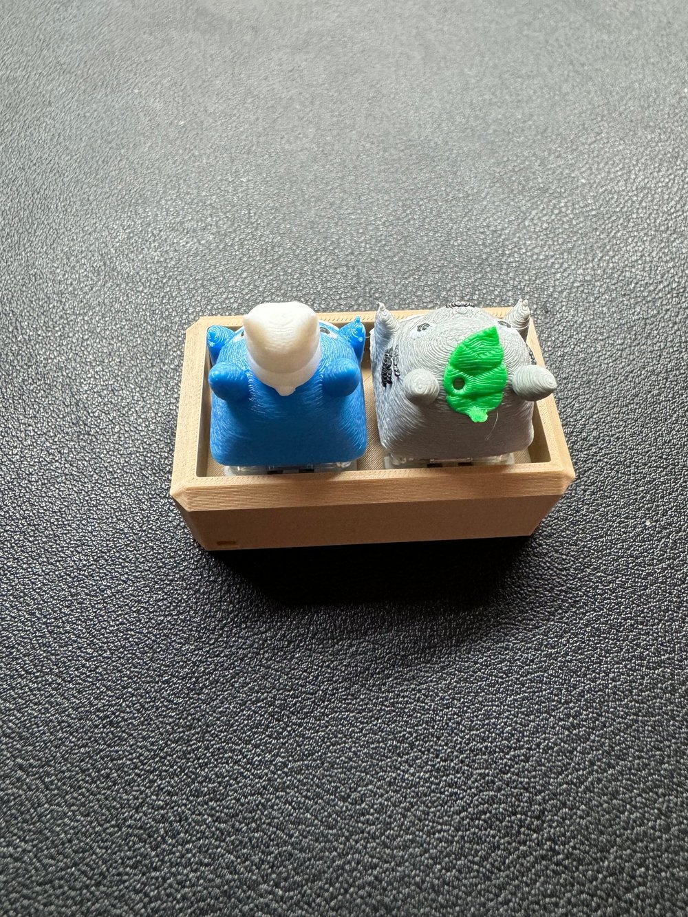 Image of Mechanical key totoro Fidget Combo - Customizable Keycap Set and Sensory Clicker Toy