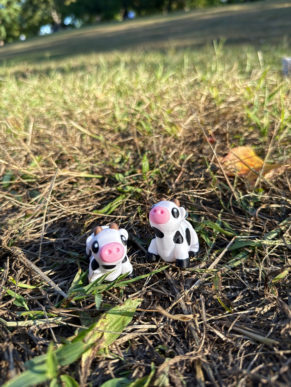 Image of Cow Fidget Toy - Articulated Keychain and Stress Reliever