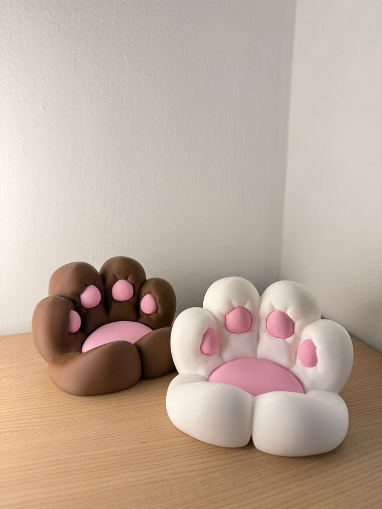 Image of Kawaii Cat Paw Tray - Charming Kitty Paw Dish, Cute Cat Lover Gift, Kitten Paw Plate, Unique Jewe...