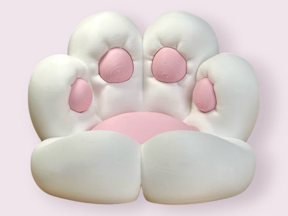 Image of Kawaii Cat Paw Tray - Charming Kitty Paw Dish, Cute Cat Lover Gift, Kitten Paw Plate, Unique Jewe...