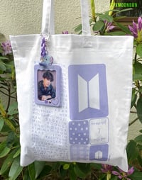 Image 1 of BTS themed cotton bags