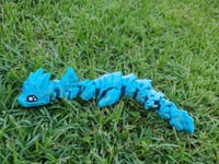 Image 1 of Blue/Silver Baby Atria Dragon