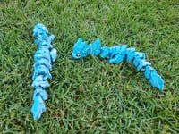 Image 2 of Blue/Silver Baby Atria Dragon