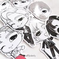 Image 1 of BTS chibi stickers - War of Hormone