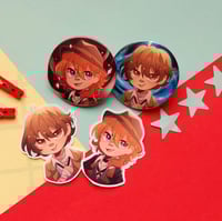 Image 1 of Bungou Stray Dogs buttonpins & stickers