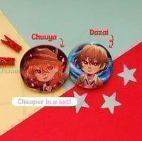 Image 2 of Bungou Stray Dogs buttonpins & stickers