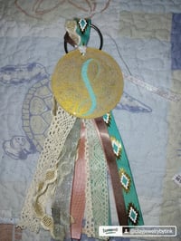 Image 2 of Purse charm with monogram