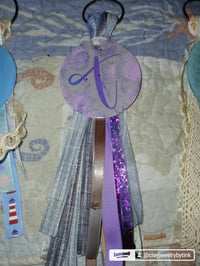 Image 3 of Purse charm with monogram